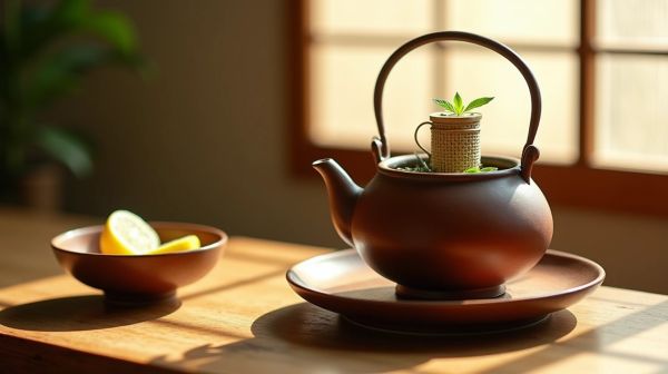 Théière japonaise kyusu : préparer le thé vert avec finesse